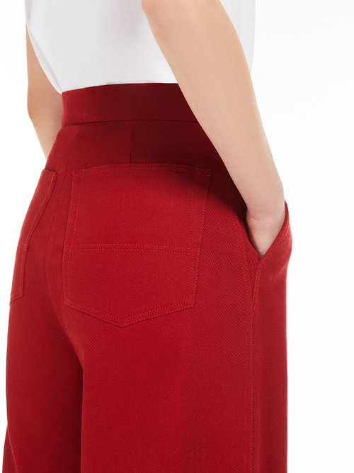 ピュア コットン パンツ 詳細画像 レッド 3