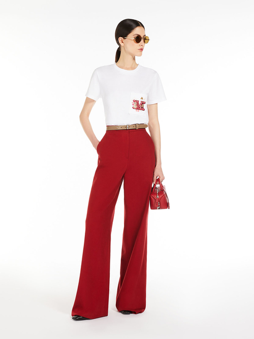 ピュア コットン パンツ 詳細画像 レッド 5