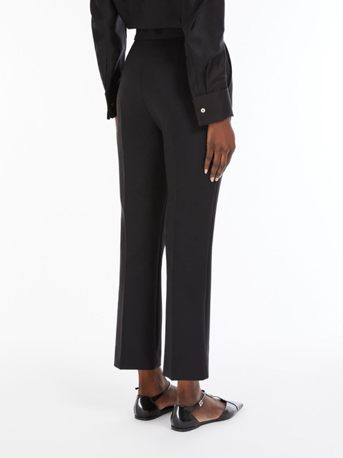 ヴァージンウール ダブルクロス パンツ 詳細画像 ブラック 6