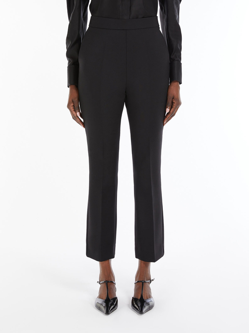 ヴァージンウール ダブルクロス パンツ