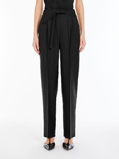 ヴァージンウール モヘヤ スリム パンツ