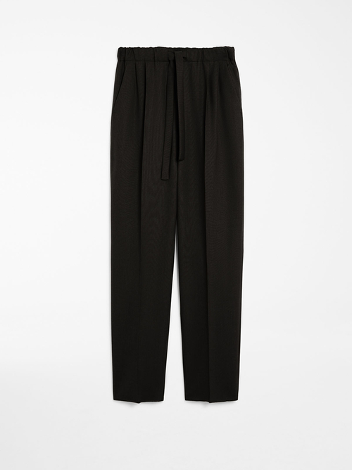 ヴァージンウール モヘヤ スリム パンツ 詳細画像 タバコブラウン 3