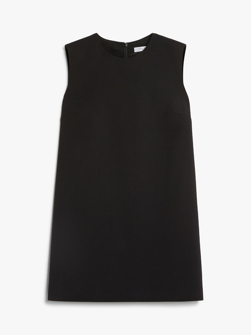 ウール ストレッチ スリーブレス ドレス 詳細画像 ブラック 3
