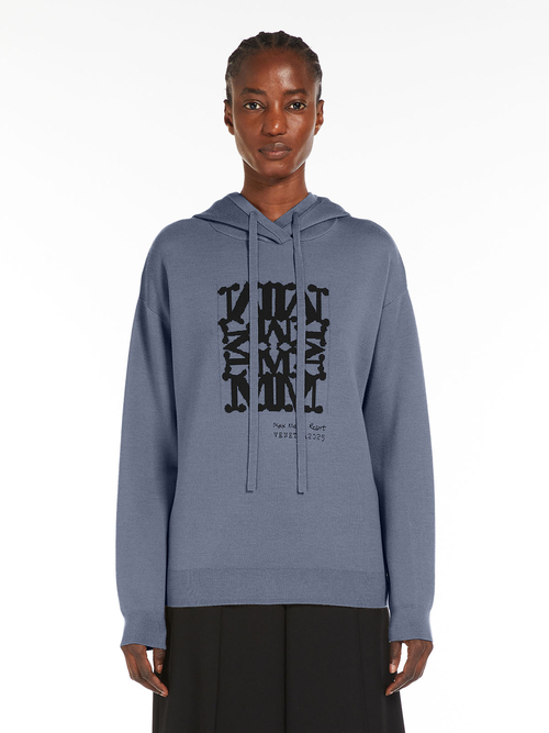 ピュア ウール フーディー