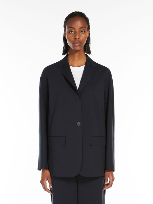 ジャージー シングルブレスト ジャケット 詳細画像 ネイビー 1