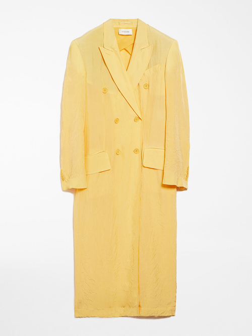 レーヨン ダブルブレスト コート 詳細画像 イエロー 5