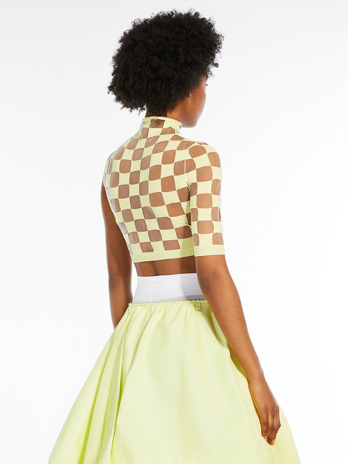 アシンメトリー トップ 詳細画像 イエロー 2