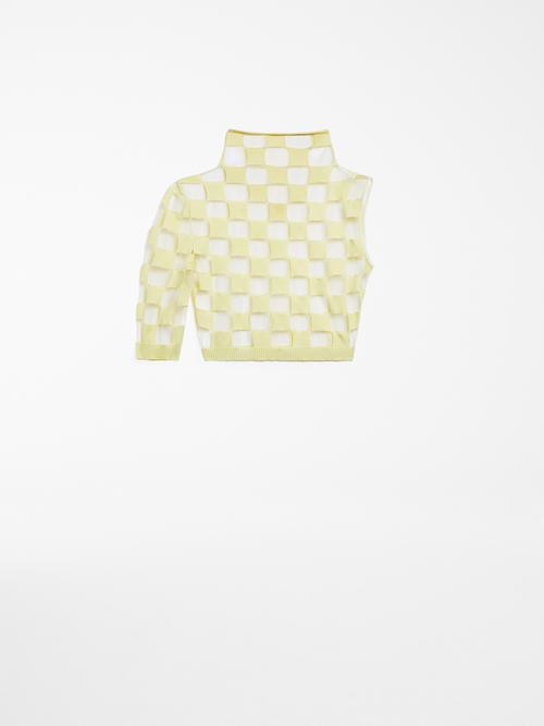 アシンメトリー トップ 詳細画像 イエロー 3