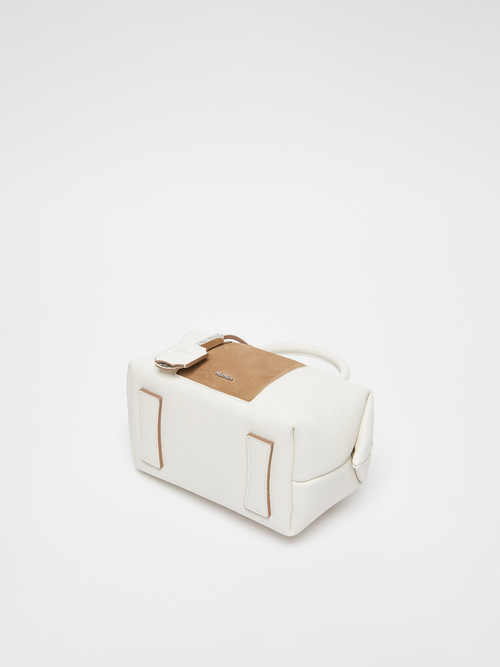 カーフレザー ダブル ハンドル バッグ 詳細画像 ホワイト 4