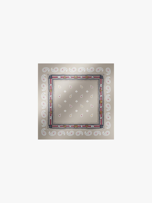 ピュア シルク スカーフ 詳細画像 サンド 1