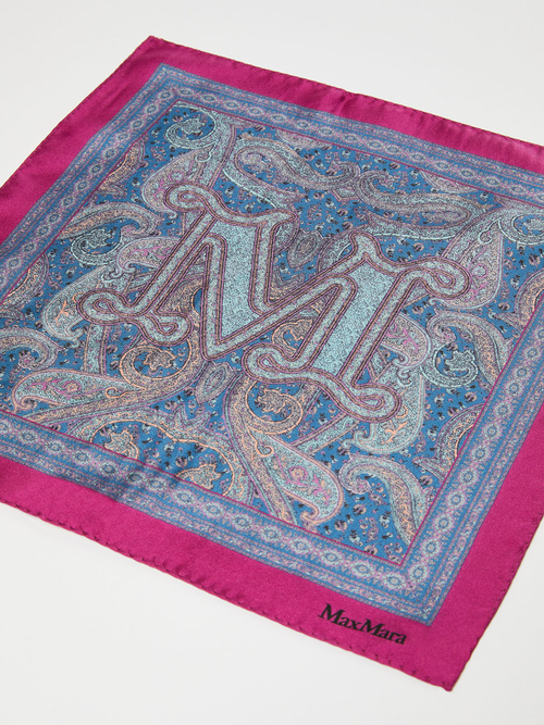 ピュア シルク スカーフ 詳細画像 アンバー 2