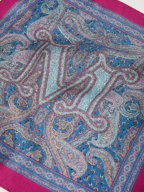 ピュア シルク スカーフ 詳細画像 アンバー 3