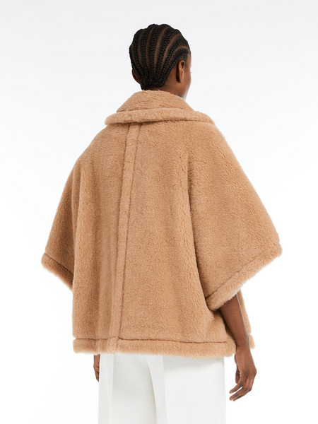 カシミヤ テディベア ケープ 詳細画像 ベージュ 2
