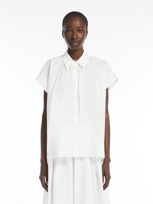 ルーズ フィッティング コットン シャツ　 詳細画像 ホワイト 2