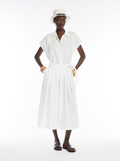 ルーズ フィッティング コットン シャツ　 詳細画像 ホワイト 5