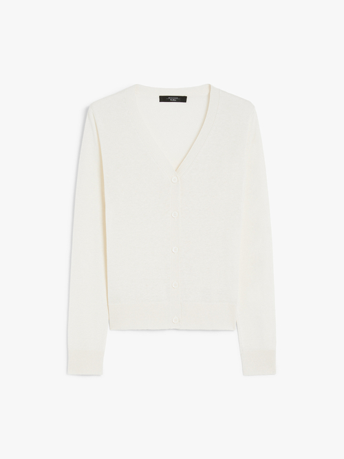 シルク リネン カーディガン 詳細画像 エクリュ 4