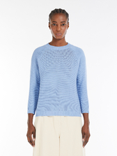 ピュア コットン ニット