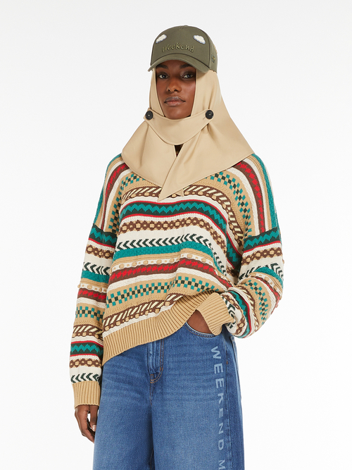 コットン ジャカード ニット 詳細画像 マルチカラー 3