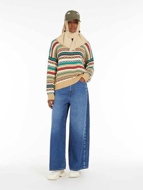 コットン ジャカード ニット 詳細画像 マルチカラー 5