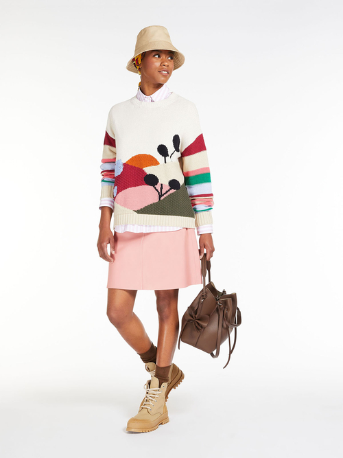 レザー ミニ スカート 詳細画像 ピンク 4