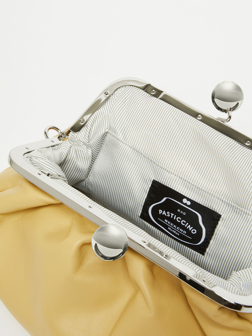 ラムレザー ミディアム パスティチーノ バッグ 詳細画像 マスタード 5