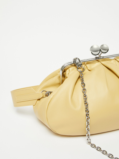 ラムレザー ミディアム パスティチーノ バッグ 詳細画像 マスタード 6