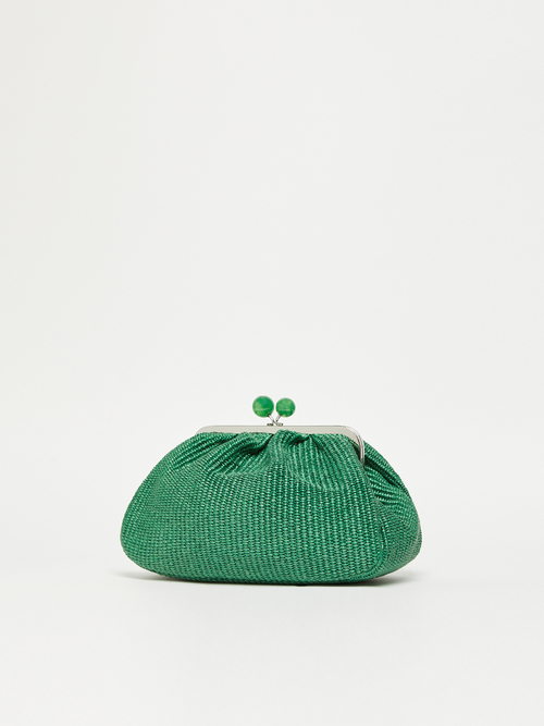 ラフィア エフェクト ミディアム パスティチーノ バッグ 詳細画像 グリーン 2