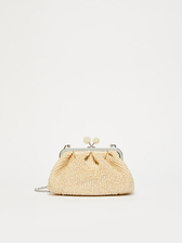 ラフィア エフェクト スモール パスティチーノ バッグ