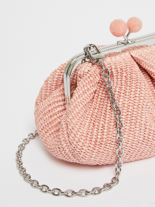 ラフィア エフェクト スモール パスティチーノ バッグ 詳細画像 ピンク 4