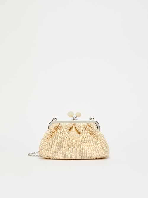 ラフィア エフェクト スモール パスティチーノ バッグ 詳細画像 ミルク 1