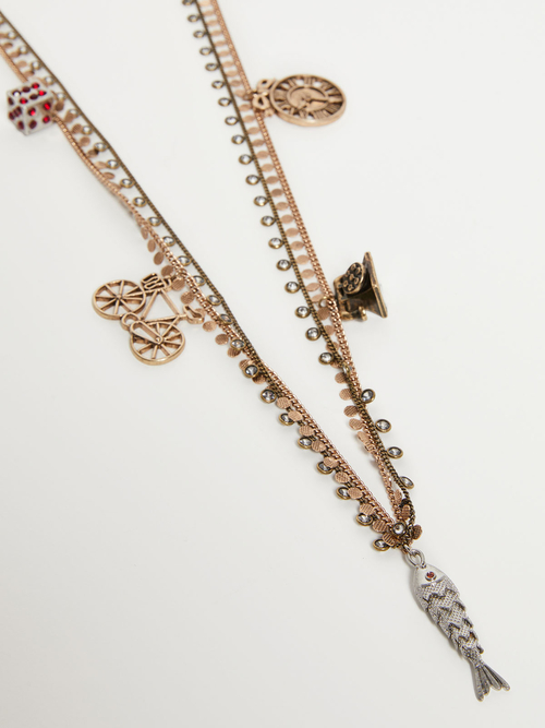 チャーム ネックレス 詳細画像 ブロンズ 2