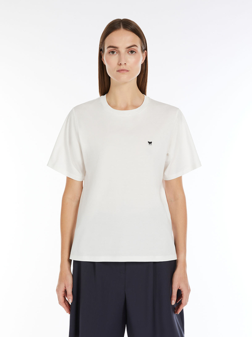 ジャージー クルーネック Tシャツ