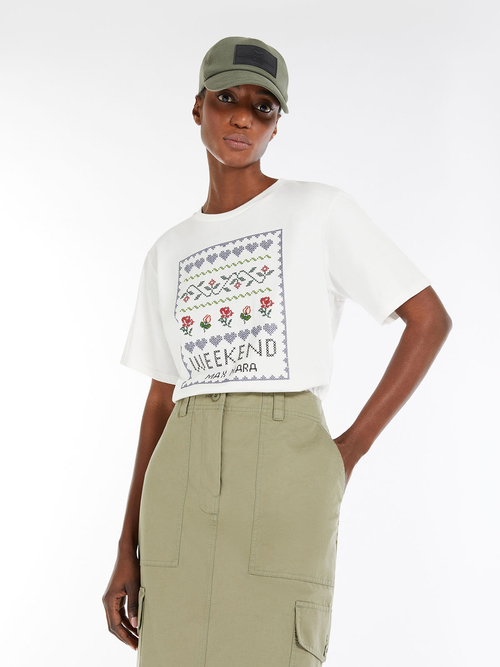 コットン ジャージー Tシャツ 詳細画像 ホワイト 3