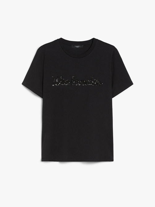 コットン ジャージー Tシャツ 詳細画像 ブラック 5
