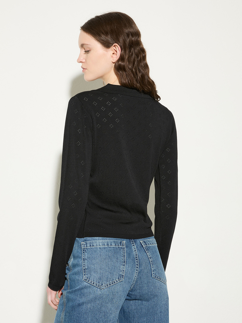  ポインテルニット カーディガン 詳細画像 オプティックホワイト 6