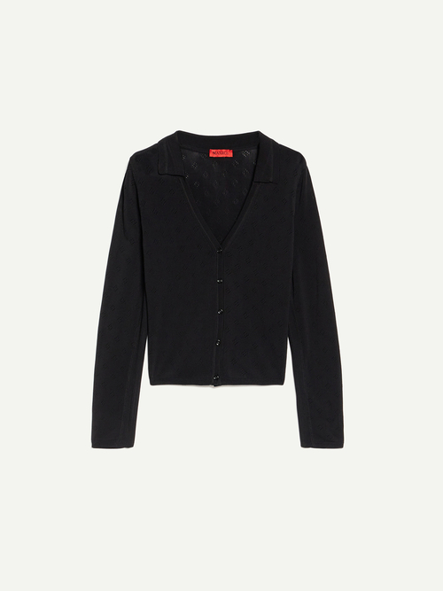  ポインテルニット カーディガン 詳細画像 オプティックホワイト 7