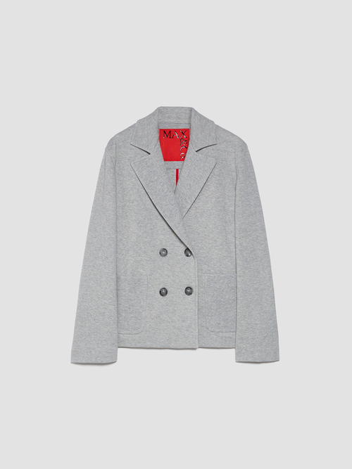  ピケジャージー ピーコート 詳細画像 メランジェグレー 4