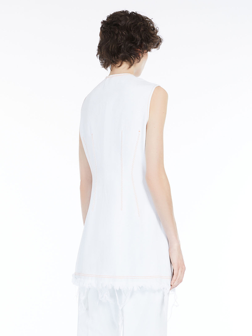 ブリーチ デニム ジレ 詳細画像 ホワイト 2