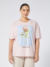 コットン プリント Tシャツ (※ブランド独自サイズ)