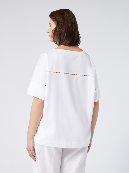 コットン ジャージー Tシャツ(※ブランド独自サイズ) 詳細画像 オプティカルホワイト 2