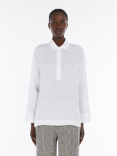 ピュア リネン キャンバス シャツ