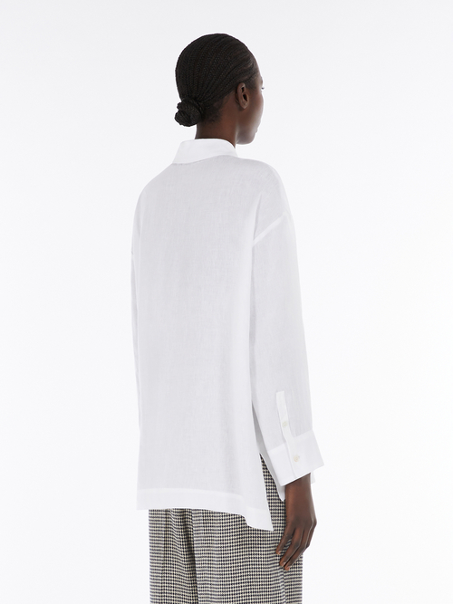 ピュア リネン キャンバス シャツ 詳細画像 オプティカルホワイト 2