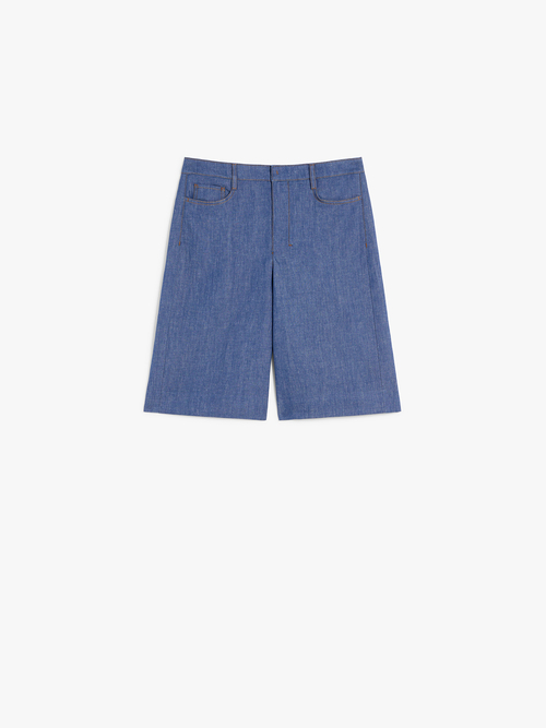 コットン リネン バミューダ パンツ 詳細画像 エクリュ 8