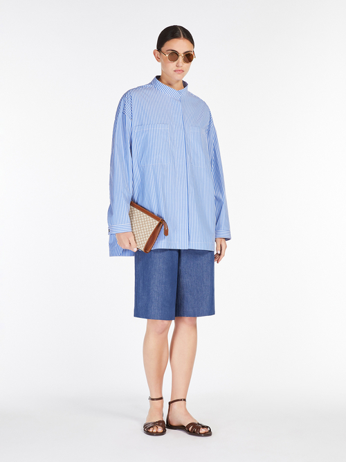 コットン リネン バミューダ パンツ 詳細画像 エクリュ 9