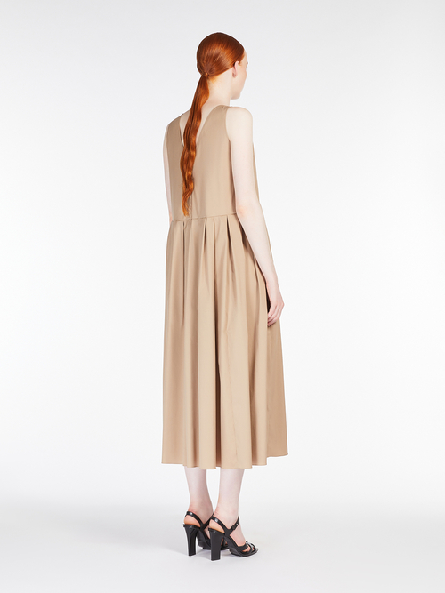 コットン ポプリン ドレス 詳細画像 キャメル 5