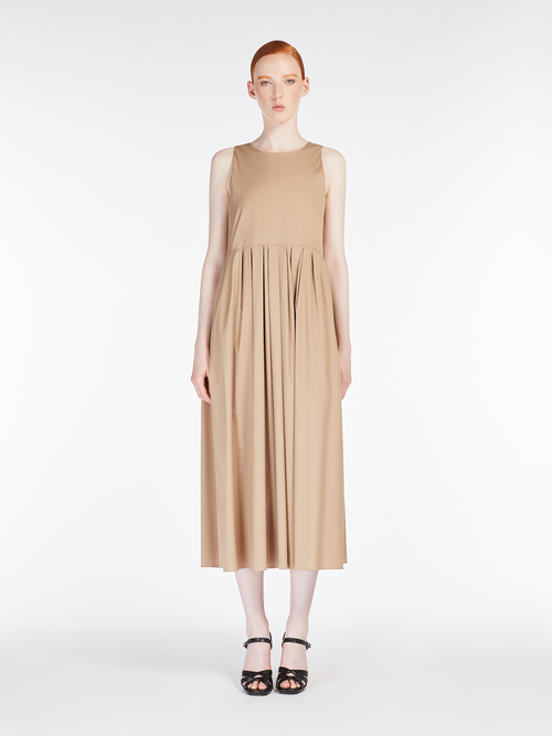 コットン ポプリン ドレス 詳細画像 キャメル 1