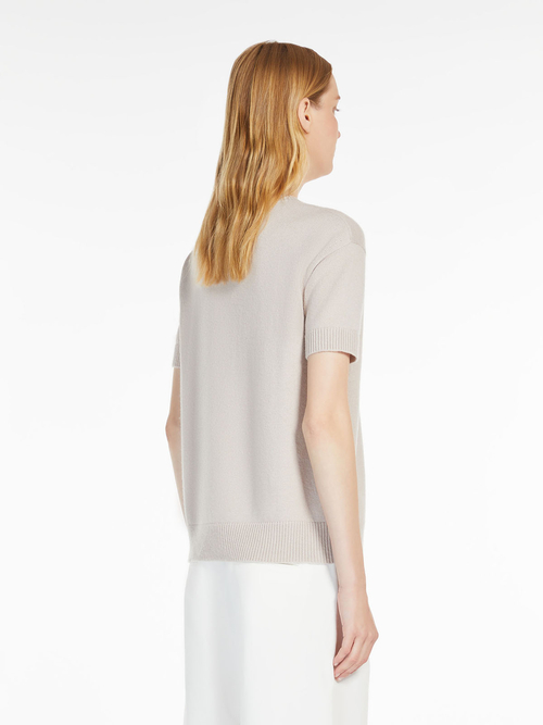 ウール カシミヤ ジャカード ニット 詳細画像 ミッドナイトブルー 5