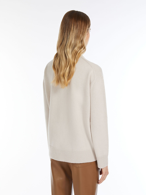 ウール カシミヤ ニット 詳細画像 キャメル 2