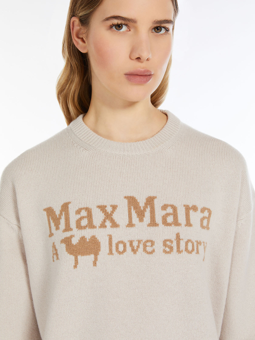 ウール カシミヤ ニット 詳細画像 キャメル 3