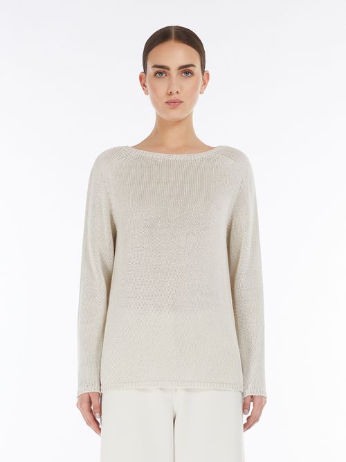 ピュア リネン ニット 詳細画像 エクリュ 1